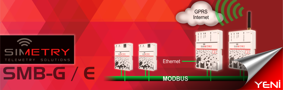 Modbus-GPRS/Ethernet Dönüştürücü
